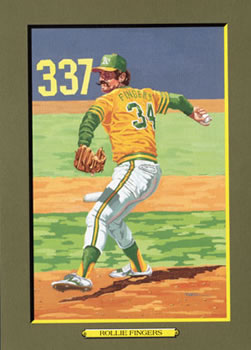 1992 Perez-Steele Great Moments Series 7 #74 Rollie Fingers Front