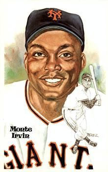 1980-01 Perez-Steele Hall of Fame Series 1-15 #137 Monte Irvin Front