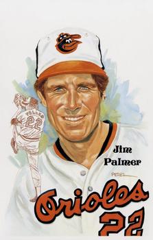 1980-01 Perez-Steele Hall of Fame Series 1-15 #206 Jim Palmer Front