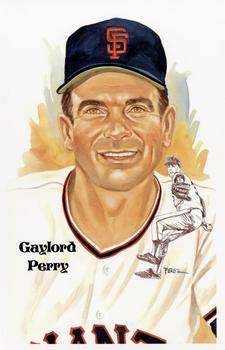 1980-01 Perez-Steele Hall of Fame Series 1-15 #210 Gaylord Perry Front