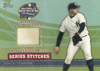 2004 Topps - Series Stitches Relics #SSR-RC Roger Clemens Front