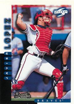 1998 Score Atlanta Braves #5 Javier Lopez Front