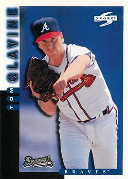 1998 Score Atlanta Braves #11 Tom Glavine Front