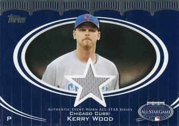 2008 Topps Updates & Highlights - All-Star Stitches #AS-KW Kerry Wood Front