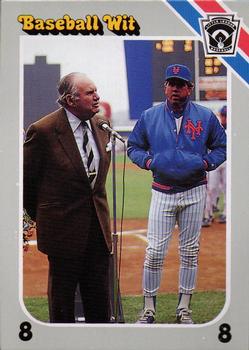1990 Interpretive Marketing Baseball Wit #27 Bill Shea Front