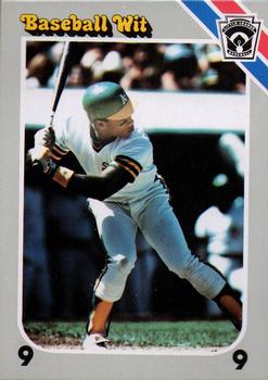 1990 Interpretive Marketing Baseball Wit #37 Rickey Henderson Front