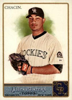 2011 Topps Allen & Ginter - Glossy #4 Jhoulys Chacin Front