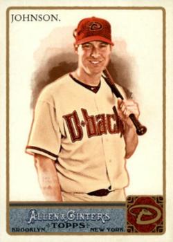 2011 Topps Allen & Ginter - Glossy #129 Kelly Johnson Front