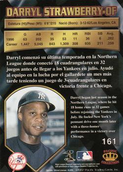 1997 Pacific Crown Collection #161 Darryl Strawberry Back