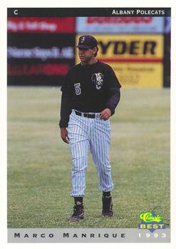1993 Classic Best Albany Polecats #16 Marco Manrique Front