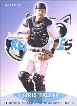 2014 Grandstand Hudson Valley Renegades #32 Chris Talley Front