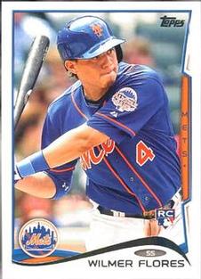 2014 Topps Mini #86 Wilmer Flores Front