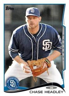 2014 Topps Mini #417 Chase Headley Front