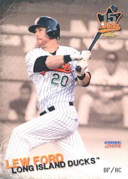 2014 Choice Long Island Ducks #08 Lew Ford Front