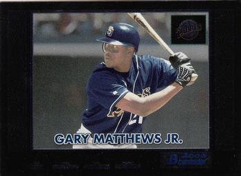 2000 Bowman - Retro/Future #262 Gary Matthews Jr. Front