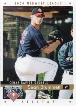 2000 Active Graphics Midwest League All-Stars #NNO Sean Brummett Front