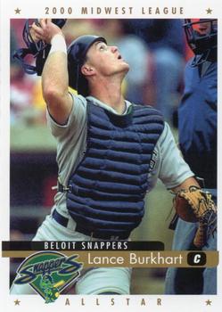 2000 Active Graphics Midwest League All-Stars #NNO Lance Burkhart Front