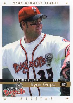 2000 Active Graphics Midwest League All-Stars #NNO Ryan Gripp Front
