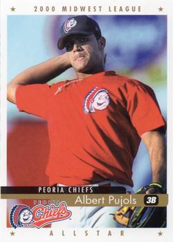 2000 Active Graphics Midwest League All-Stars #NNO Albert Pujols Front