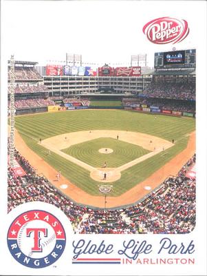 2014 Dr. Pepper Texas Rangers #44 Globe Life Park Front