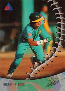1995 CPBL A-Plus Series - Silver Stitch #072 Wen-Chung Chang Front