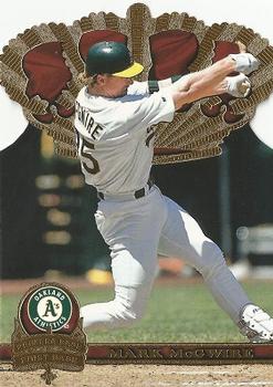1997 Pacific Crown Collection - Gold Crown Die Cuts #GC15 Mark McGwire Front