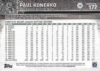 2015 Topps #177 Paul Konerko Back