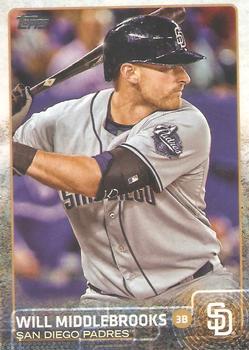 2015 Topps #526 Will Middlebrooks Front