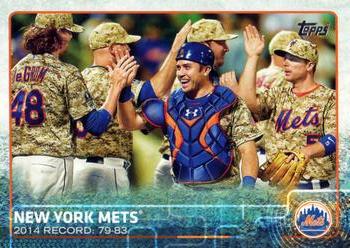2015 Topps #24 New York Mets Front
