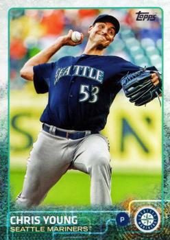 2015 Topps #81 Chris Young Front