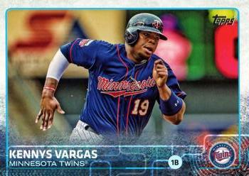 2015 Topps #219 Kennys Vargas Front