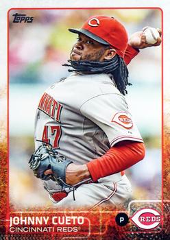 2015 Topps #375 Johnny Cueto Front