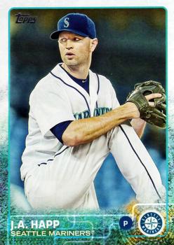 2015 Topps #414 J.A. Happ Front