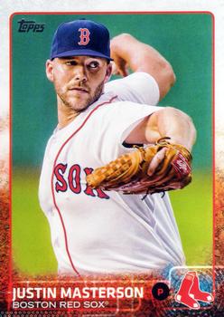 2015 Topps #433 Justin Masterson Front