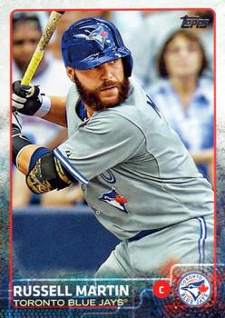 2015 Topps #436 Russell Martin Front