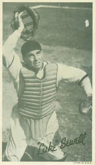 1936 Goudey Wide Pen Premiums (R314 Type 1)  #NNO Luke Sewell Front
