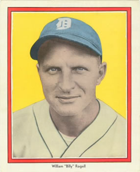 1935 Detroit Free Press Tigers (M120) #NNO Billy Rogell Front