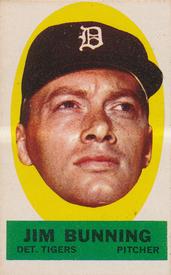 1963 Topps - Peel-Offs #NNO Jim Bunning Front
