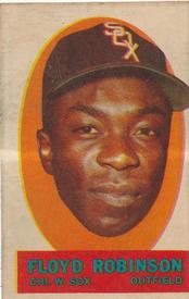 1963 Topps - Peel-Offs #NNO Floyd Robinson Front