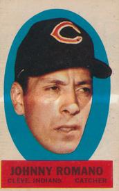1963 Topps - Peel-Offs #NNO Johnny Romano Front