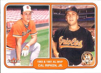 2001 Fleer Cal Ripken, Jr. Career Highlights Box Set #5 Cal Ripken Jr. Front