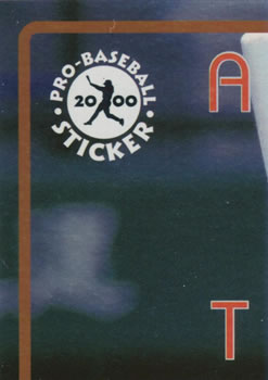 2000 Epoch Pro-Baseball Stickers - Puzzles #PZ037 Atsushi Kataoka Front