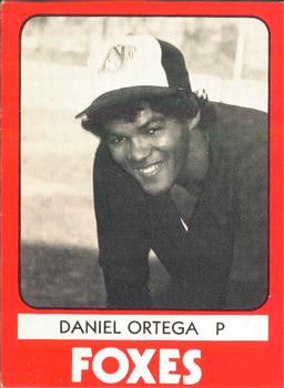 1980 TCMA Appleton Foxes #14 Daniel Ortega Front