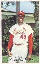 1971 Dell Today's Team Stamps #NNO Bob Gibson Front