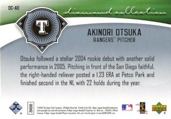 2006 Upper Deck - Diamond Collection #DC-AO Akinori Otsuka Back