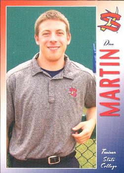 2013 Grandstand State College Spikes #15 Dan Martin Front