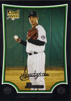 2009 Bowman Draft Picks & Prospects #BDP22 Jhoulys Chacin Front