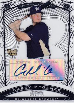 2009 Bowman Sterling #BS-CM Casey McGehee Front
