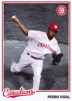 2009 Grandstand Vancouver Canadians #NNO Pedro Vidal Front