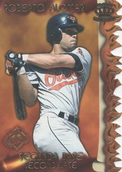 1997 Pacific Prism Invincible - Sizzling Lumber #SL-1C Roberto Alomar Front